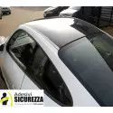 Pellicola adesiva nero lucido 3 strati per tetto auto no bolle