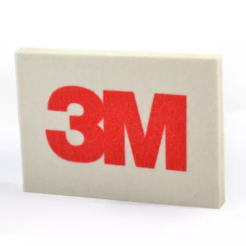 Spatola bianca morbida in feltro lana wrapping e adesivi