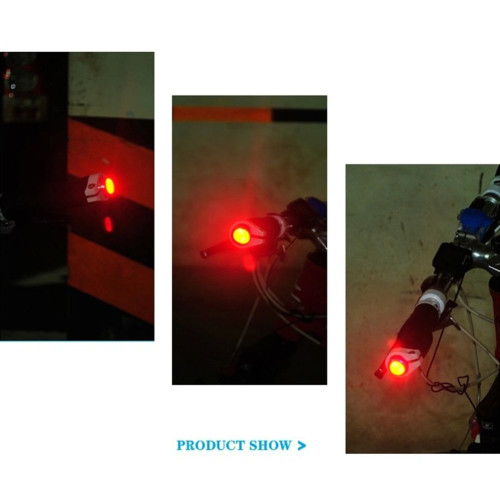 2 Luzes indicadoras de mudança de direção LED para guidão de