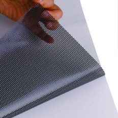 Black Perforated Mesh Tinting FIlm Best Price, shop, shopping