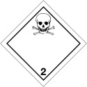 ADR Labels for international transport of "toxic gases" Best