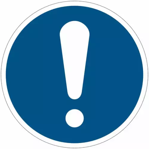 Safety Sign ISO 7010 - General Mandatory M001