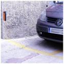 Wall Orange Reflector in black plastic - 1180x50x40mm Best