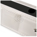 Wall White Reflector in black plastic - 1180x50x40mm Best