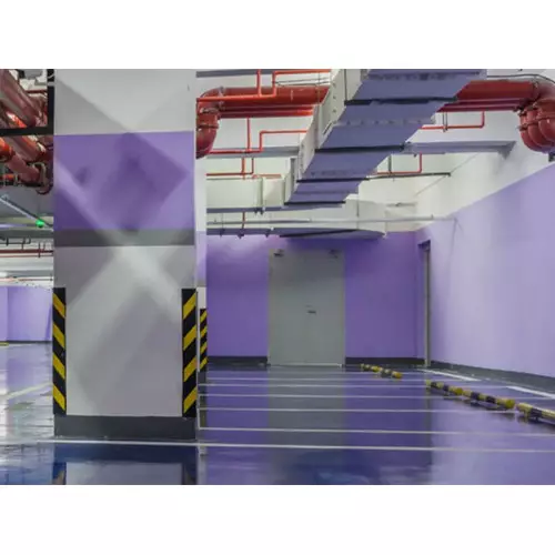 Black and yellow Chevron reflective rubber corner protector