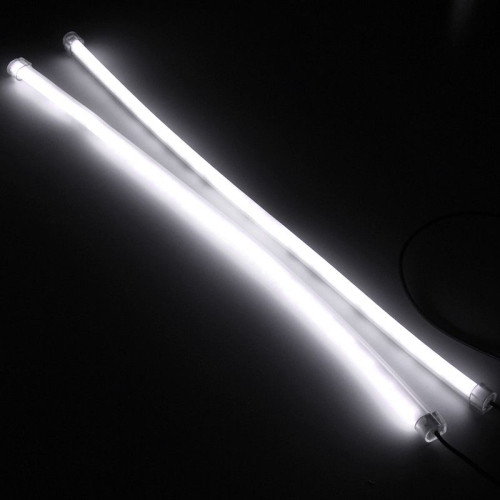 2 Tagfahrlicht mit 57 LED DRL für Autos aus flexiblem Silikon -