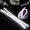 2 Tagfahrlicht mit 57 LED DRL für Autos aus flexiblem Silikon -