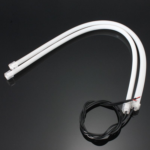 2 faros antiniebla con 57 LED DRL blancas - 45cm Mejor precio