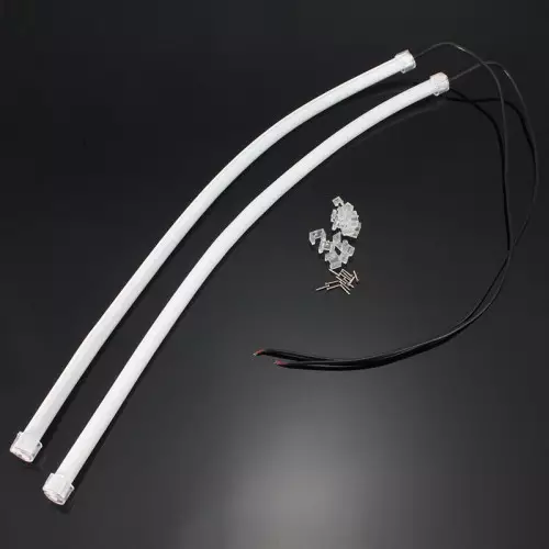 2 DRL Fog Lights with 57 LEDs for cars and trucks - 45cm Best