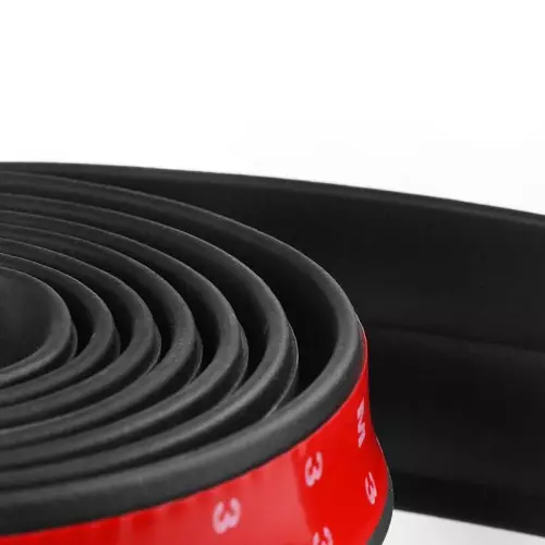 Universal Front Bumper Spoiler Rubber Skirt Protector - 2,5MT