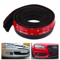 Universal Front Bumper Spoiler Rubber Skirt Protector - 2,5MT