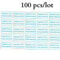100 "Warranty void" Adhesive anti-tampering labels - 10x20mm