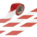 White/Red warning safety tape - 200m x 70mm Best Price, shop