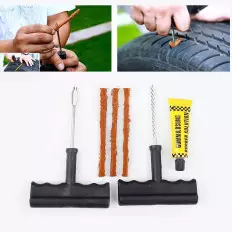 kit de reparação de pneus furados para carro.