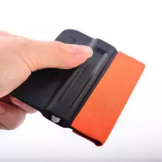 “PRO-TINT BONDO” Magnetic foil squeegee with felt edge Best