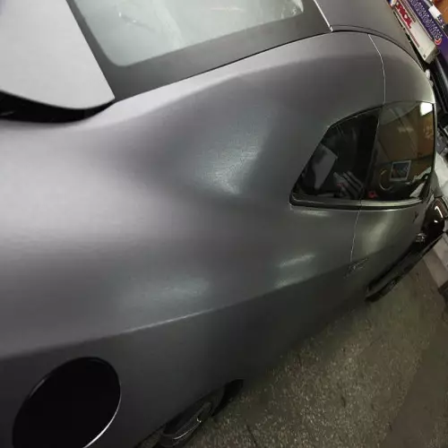 Vinylfolie gebürstetes Aluminium ohne Blasen in 3 Farben