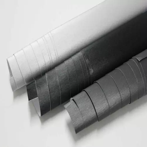 Vinylfolie gebürstetes Aluminium ohne Blasen in 3 Farben