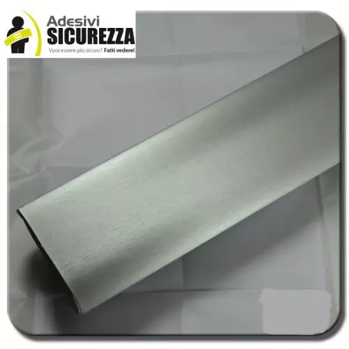 Pellicule en vinyle adhésive aluminium brossé en 3 couleurs (no