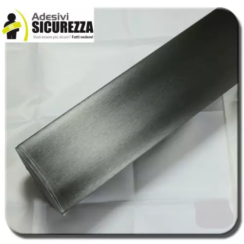 Vinylfolie gebürstetes Aluminium ohne Blasen in 3 Farben