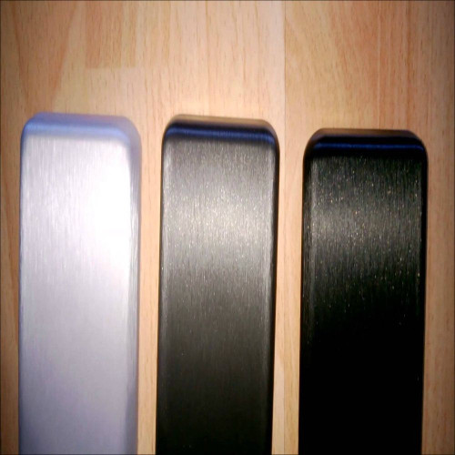 Brushed Gunmetal Aluminium Car Vinyl Wrap Film (Air Bubble