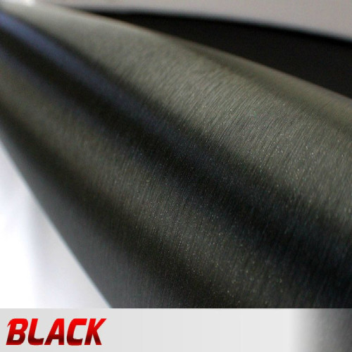 Brushed Gunmetal Aluminium Car Vinyl Wrap Film (Air Bubble