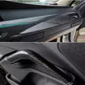 5D High Gloss Black Carbon Fiber Car Wrap decorative film Best