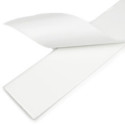 White Self Adhesive Metal Bar with Self Adhesive Backing for
