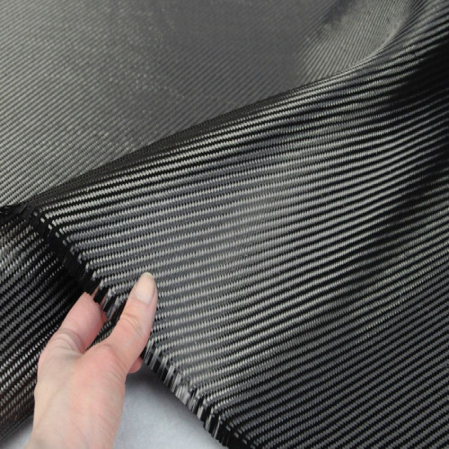 Tejido en verdadera fibra de carbono 200 g/m² 3k 2/2 TWILL