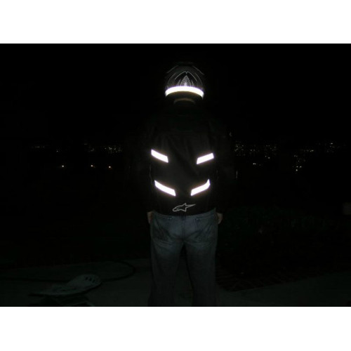 Banda reflectante plateada para costura de la marca 3M™, serie