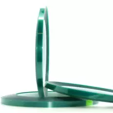 Ruban de masquage vert en silicone pour le vernissage - 66 mt 2