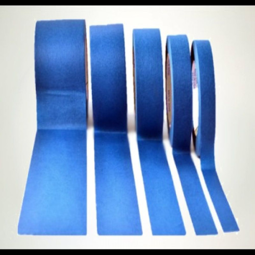 Siliconic Blue Car body Masking Tape in different sizes - 66mt