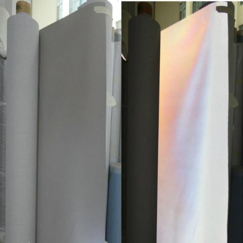 Hoja reflectante plateada de coser homologada EN471 - 110cm