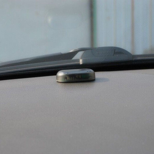 Discourages auto break-ins in night-time with sound and light