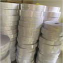 High visibility Silver reflective fabric sew on tape - 25/50 mm