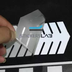 Cinta Adhesiva Reflectante plateada termo soldable a flechas - 2