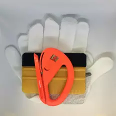 Kit montaje de láminas en vinilo adhesivo (Rasqueta oro 3M – 2