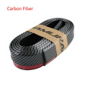 Universal Front Bumper Spoiler Rubber Skirt Protector (Carbon