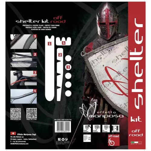 SHELTER Strong Clear OFF-ROAD Protective Kit for mountain bikes