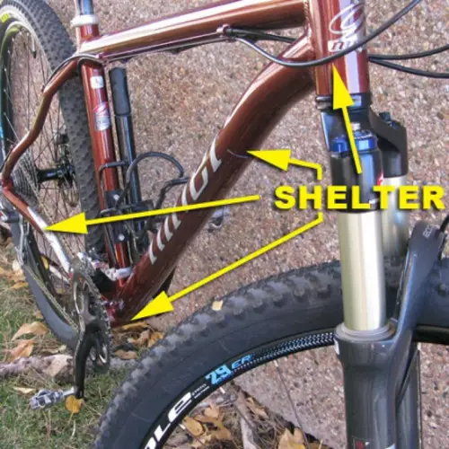 SHELTER Strong Clear OFF-ROAD Protective Kit for mountain bikes