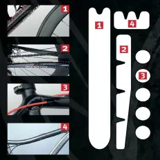 SHELTER Strong Clear OFF-ROAD Protective Kit for mountain bikes