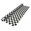 Shiny Black and White Checkered Car Wrap decorative vynil film