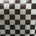 Shiny Black and White Checkered Car Wrap decorative vynil film