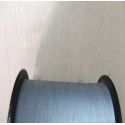 Nastro da cucire in PET rifrangente silver - 100mt x 2mm