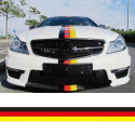 German flag band for BMW, Mercedes and Audi - 15cm Best Price