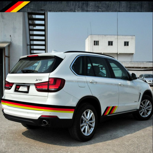 German flag band for BMW, Mercedes and Audi - 15cm Best Price