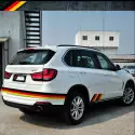 Pegatina bandera alemana para BMW, Audi y Mercedes Mejor
