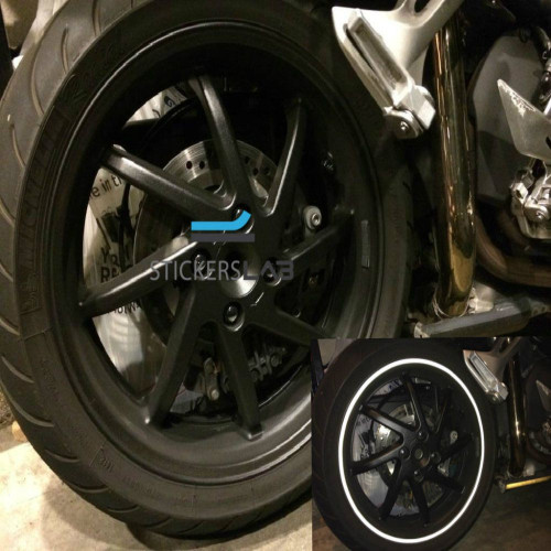 3M ™ 580 series night reflective strips for motorbikes - 7mm x