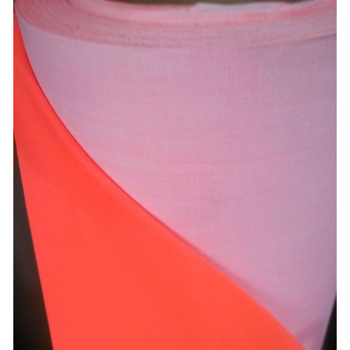 Tela reflectante naranja flúor para coser 140cm Mejor precio