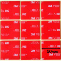 5 Doppelseitige Acrylschaumvierecke VHB 3M™5952 - 50/100mm