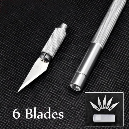 Scalpel Trimming Knife with 6 blades Best Price, shop, shopping